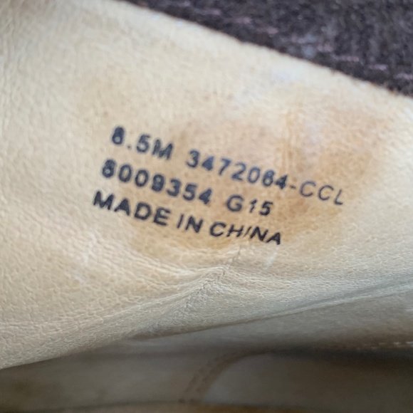 Frye Renee Seam Short Ankle Bootie Distressed Size 8.5 Western Brown Boots - Picture 14 of 14